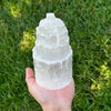 Selenite Lamp Small