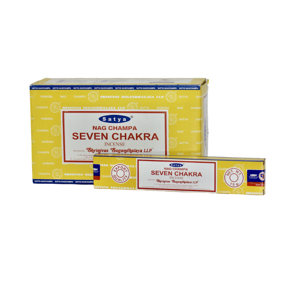 Seven Chakras Satya Incense