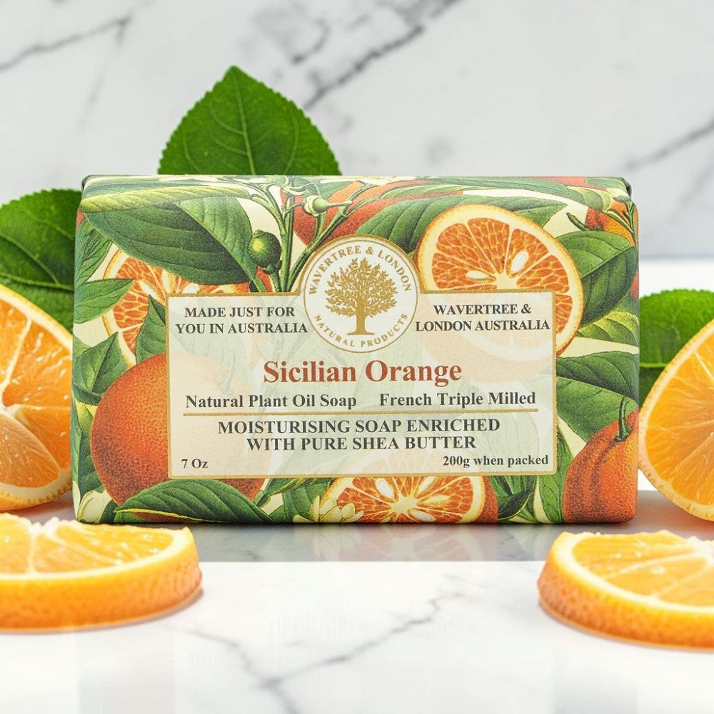 Sicilian Orange Wavertree and London Soap | Earths Elements