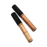 Singing Bowl Mallet with Black Suede