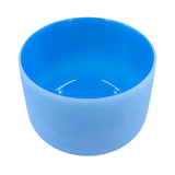Chakra Crystal Singing Bowl - Throat on a white background