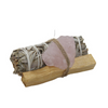 Smudge & Crystal Cleansing Bundle - Rose Quartz