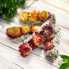 Sage Bundle - Red & Yellow Strawflower