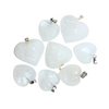 Snow Quartz Heart Pendent