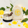 Solar Plexus Chakra Singing Bowl in Pouch