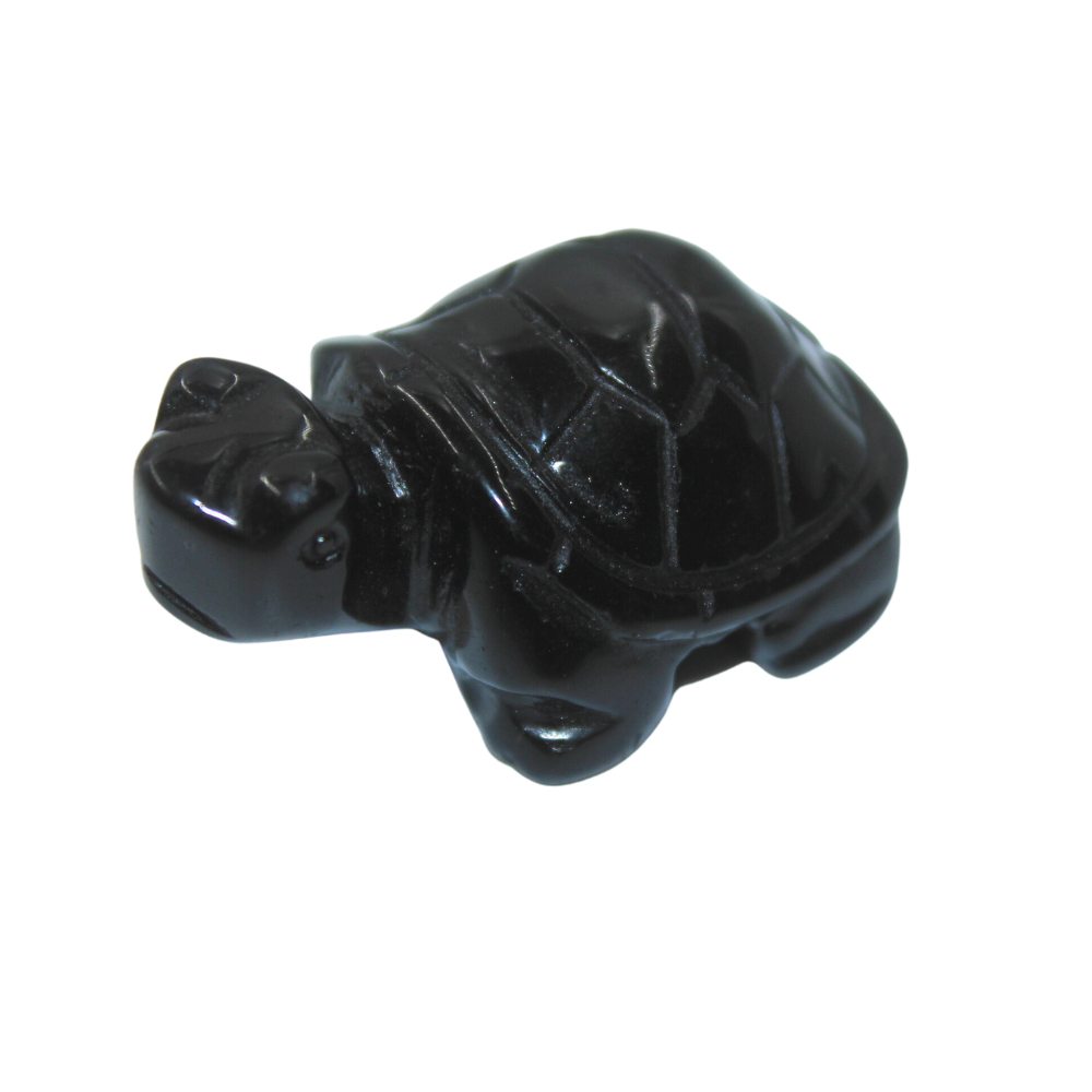 Crystal Turtle – Black Onyx Large