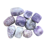 lepidolite tumbled - earths elements