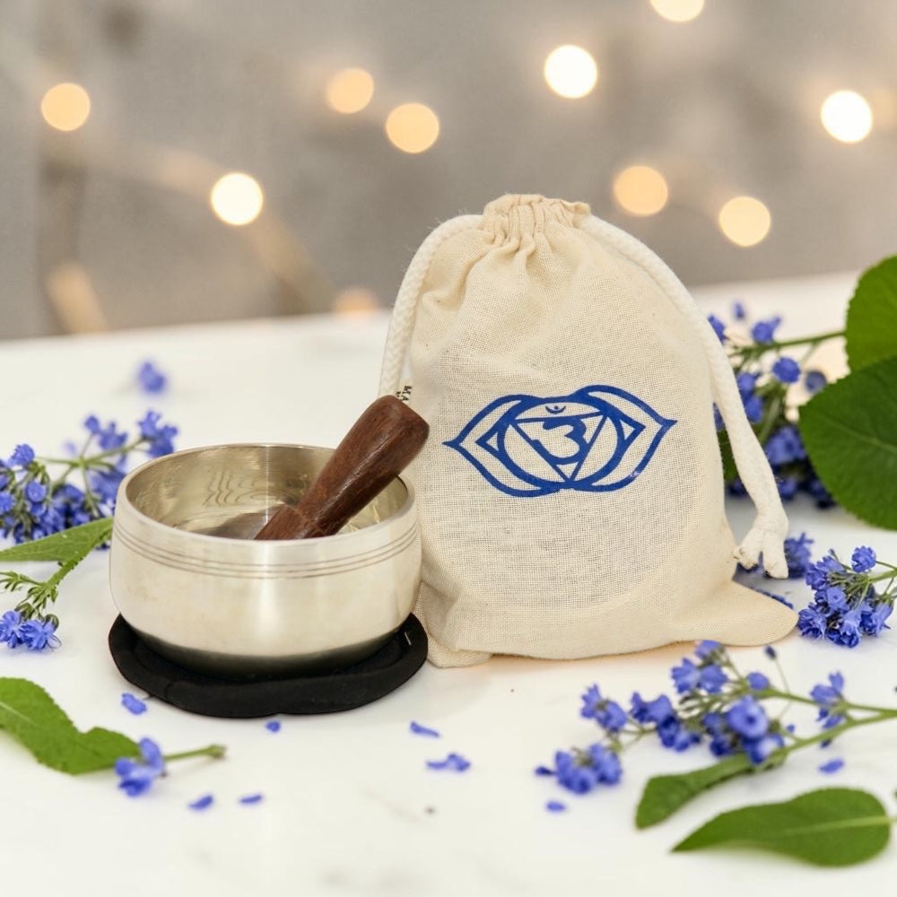 Third Eye Chakra Singing Bowl Pouch