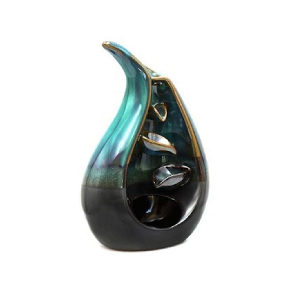 Tier Leaf Backflow Incense Burner