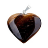 Tiger’s Eye Mini Heart Pendant