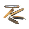 Tiger's Eye Point Pendant - earths elements