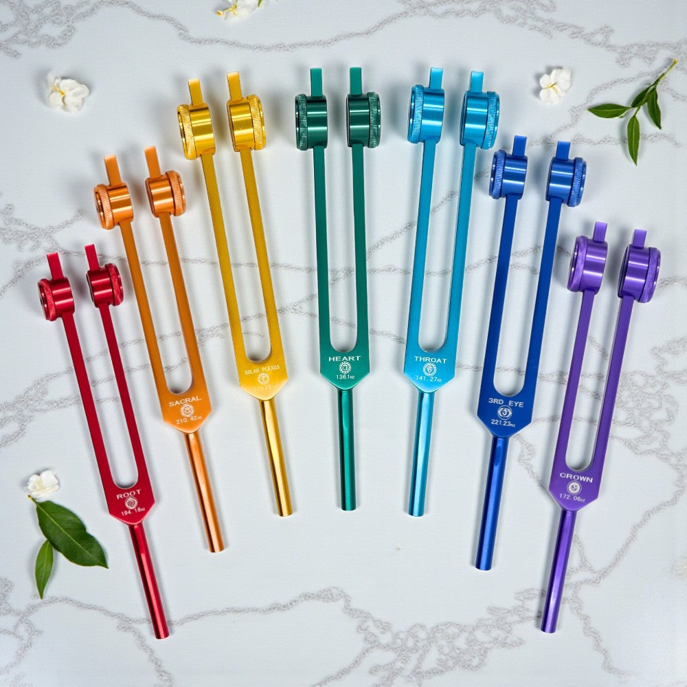 Chakra Metal Tuning Forks Set