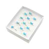 Turquoise Butterfly Silver Ring - earths elements