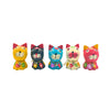Wood Cat Figurines - Set of 5