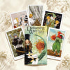 Set of tarot cards with a central card titled 'Dreaming Way Tarot' on a light background.
