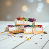 Flower sage with selenite and palo santo sticks