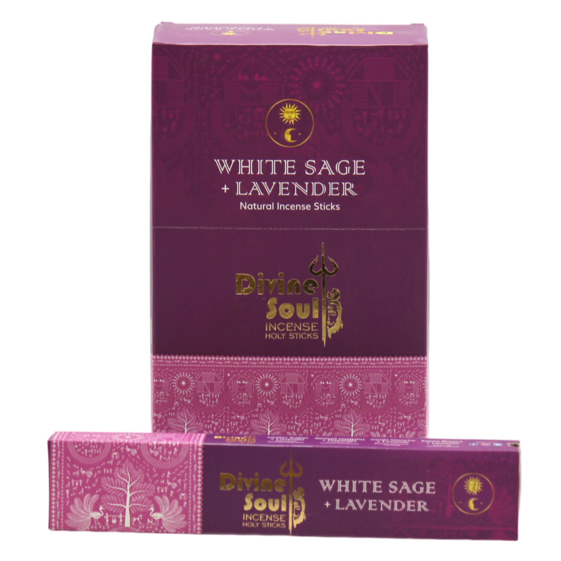 White Sage & Lavender Incense-Divine Soul Collection