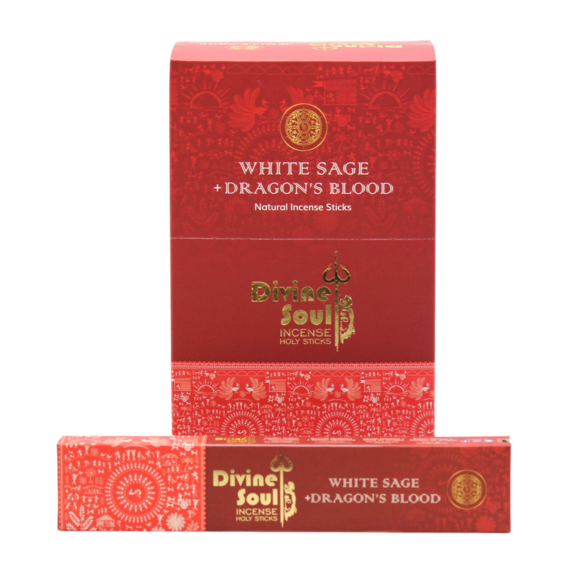 White Sage & Dragon's Blood IncenseDivine Soul Collection Earths