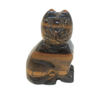 Crystal Cat – Tiger's Eye Large