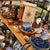 A variety of crystals and jewelry