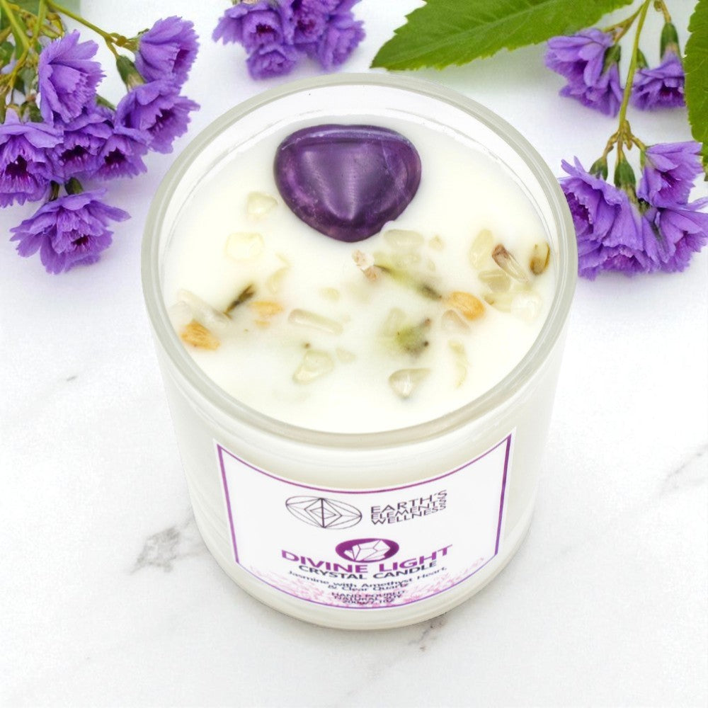 キャンドル N21 EARTH AND STOVE CRYSTAL CANDLE N21】GARAGE VENTUNO X EARTH AND STOVE「ガラージュ ヴェントゥーノ