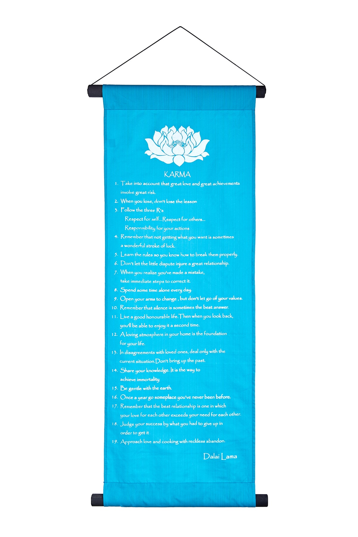 Dalai Lama Karma Banner