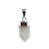White Quartz Small Point Pendant