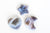 Agate Druzy Star, Moon & Heart