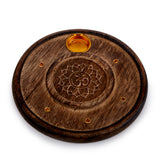 Seven Chakra Incense Stick & Cone Burner Disc